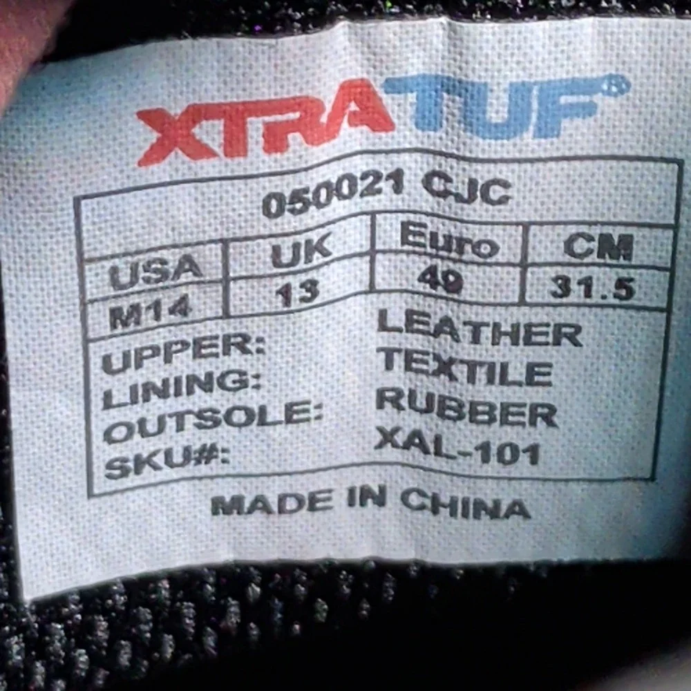 Xtratuf Deck Boots Mens Size 14 Gray Waterproof WP Outdoor Gorpcore Rain Boots